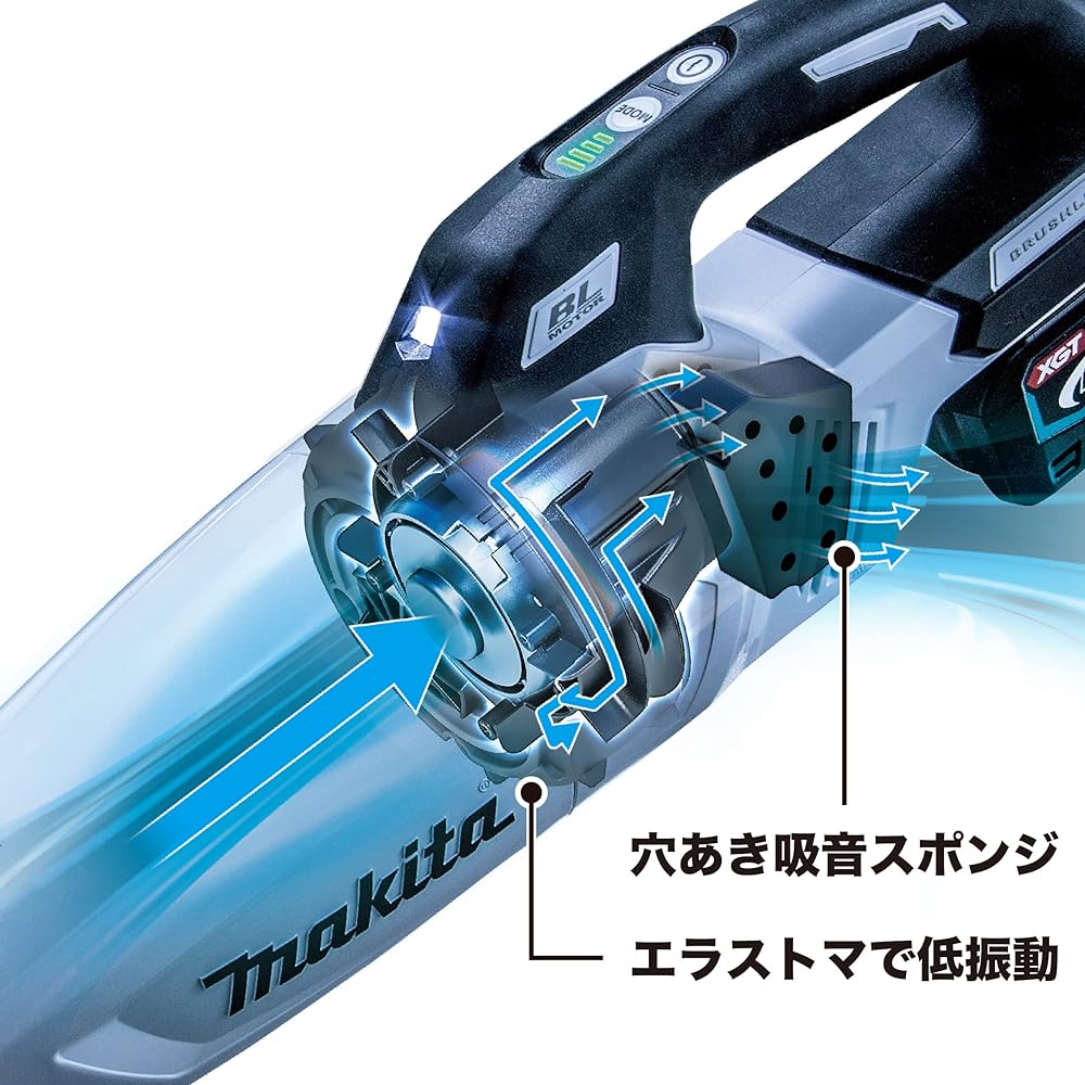 Makita Rechargeable Cleaner (Snow White) 40Vmax Battery/Charger Sold Separately CL002GZW
