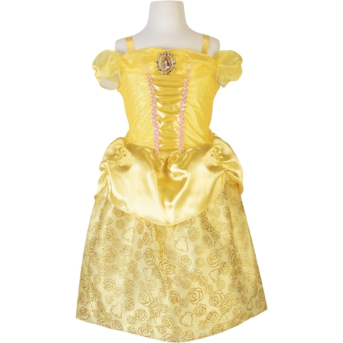 Disney Princess Belle Dress Costume for Girls, Perfect for Party, Halloween Or Pretend Play Dress Up