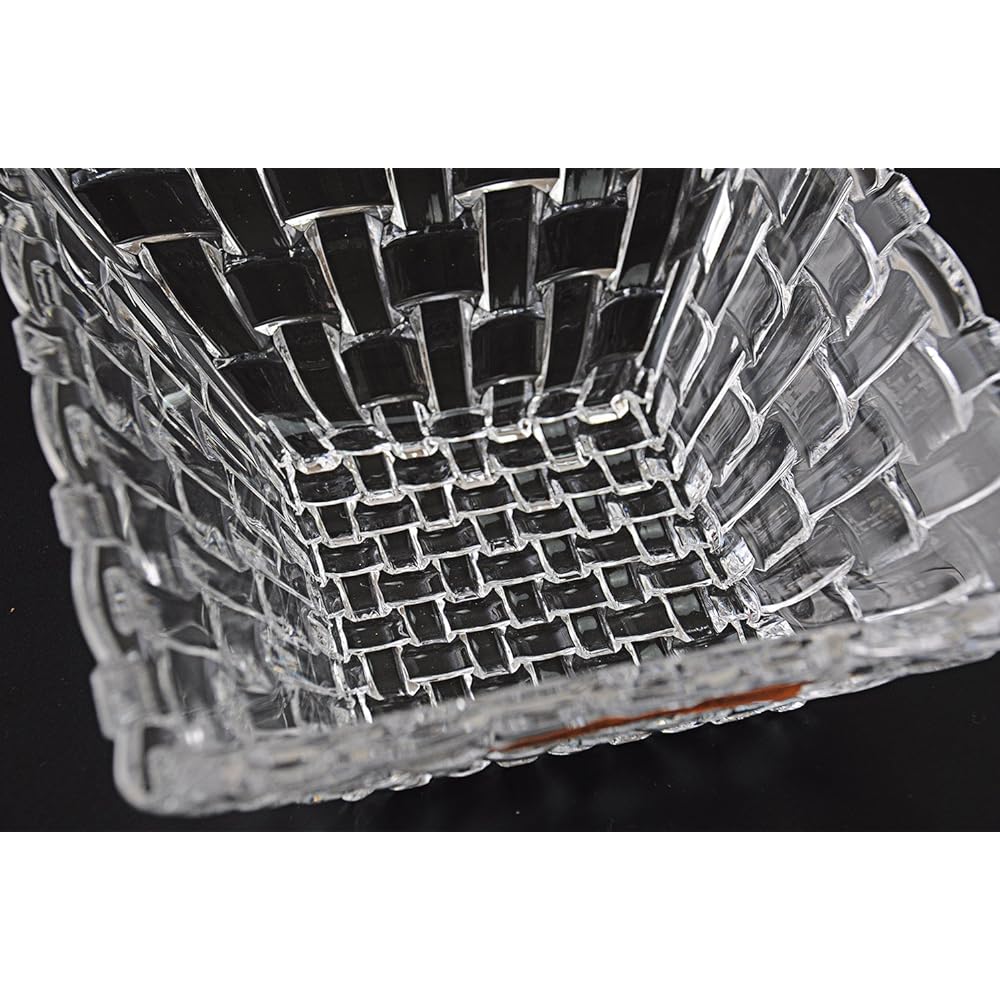 Nachtmann Long Plate Clear Bowl: 12 cm, Plate: 28 x 14 cm Bossa Nova Bowl & Plate (2 bowls + 1 plate) 90026 3 pieces