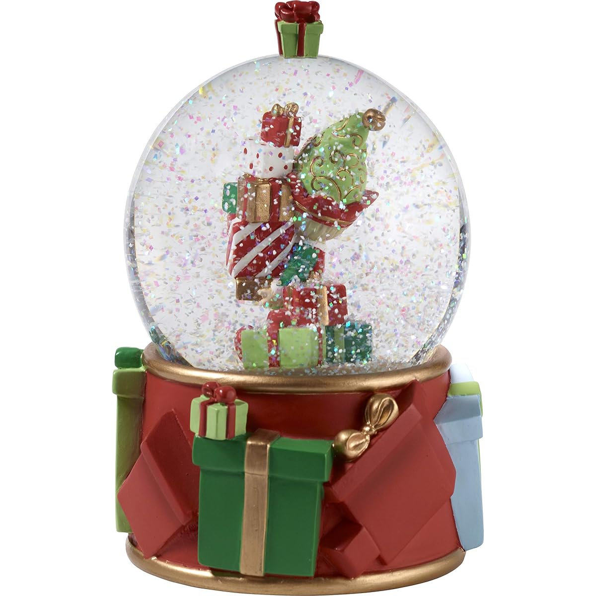 Precious Moments Bringing You Loads of Christmas Cheer Elf Snow Globe