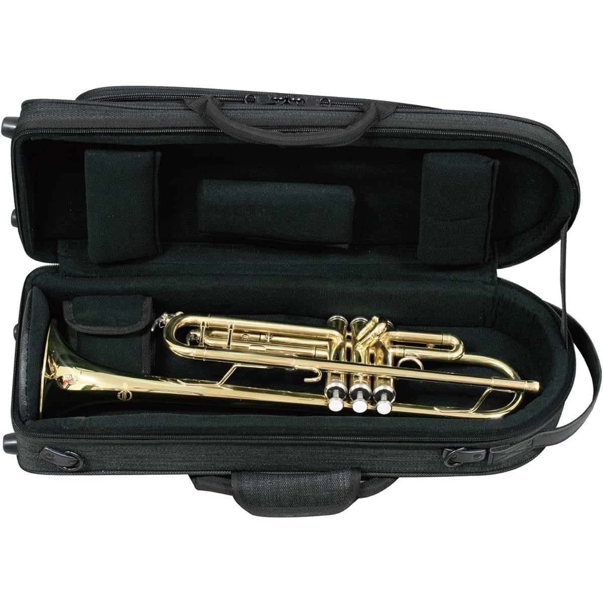 Kikutani Trumpet lightweight case that can be used as a backpack Tweed fabric TR-Tweed Gray