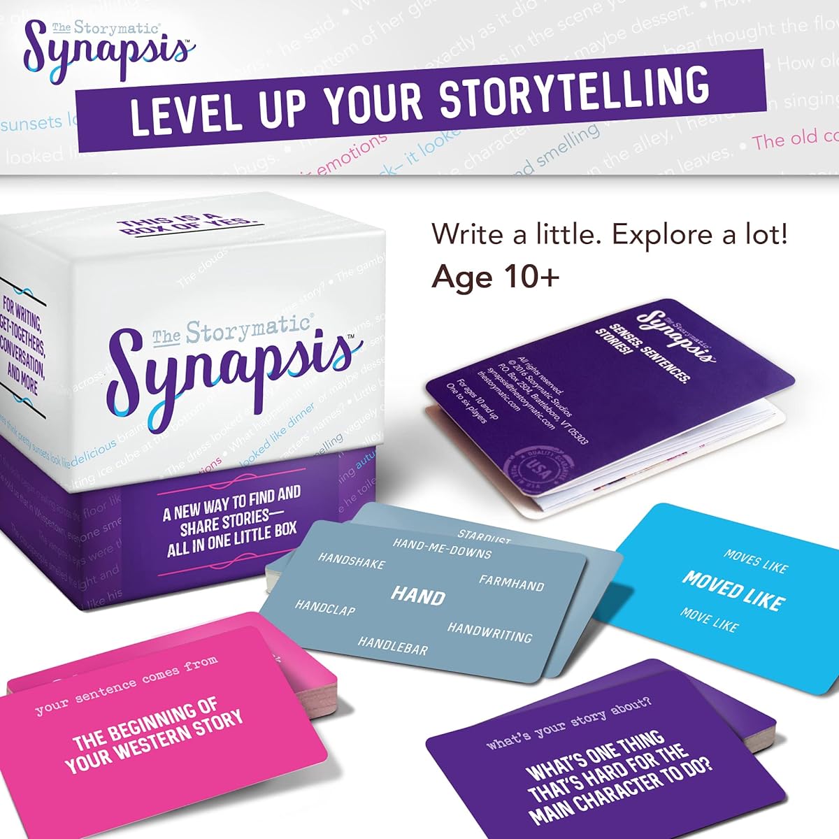 Synapsis: Jesus' Little Box - A new way to find and share stories - Made in the USA