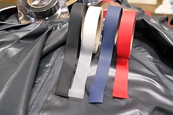 YNAK Membrane Seam Tape Rain Wear Repair Tent Inappropriate Suitable for 2 Layers Seam Repair Waterproof Measures Maintenance Iron-on Width 20mm x 20m Black Clear Blue Red (Red, Width 20mm x 20m)