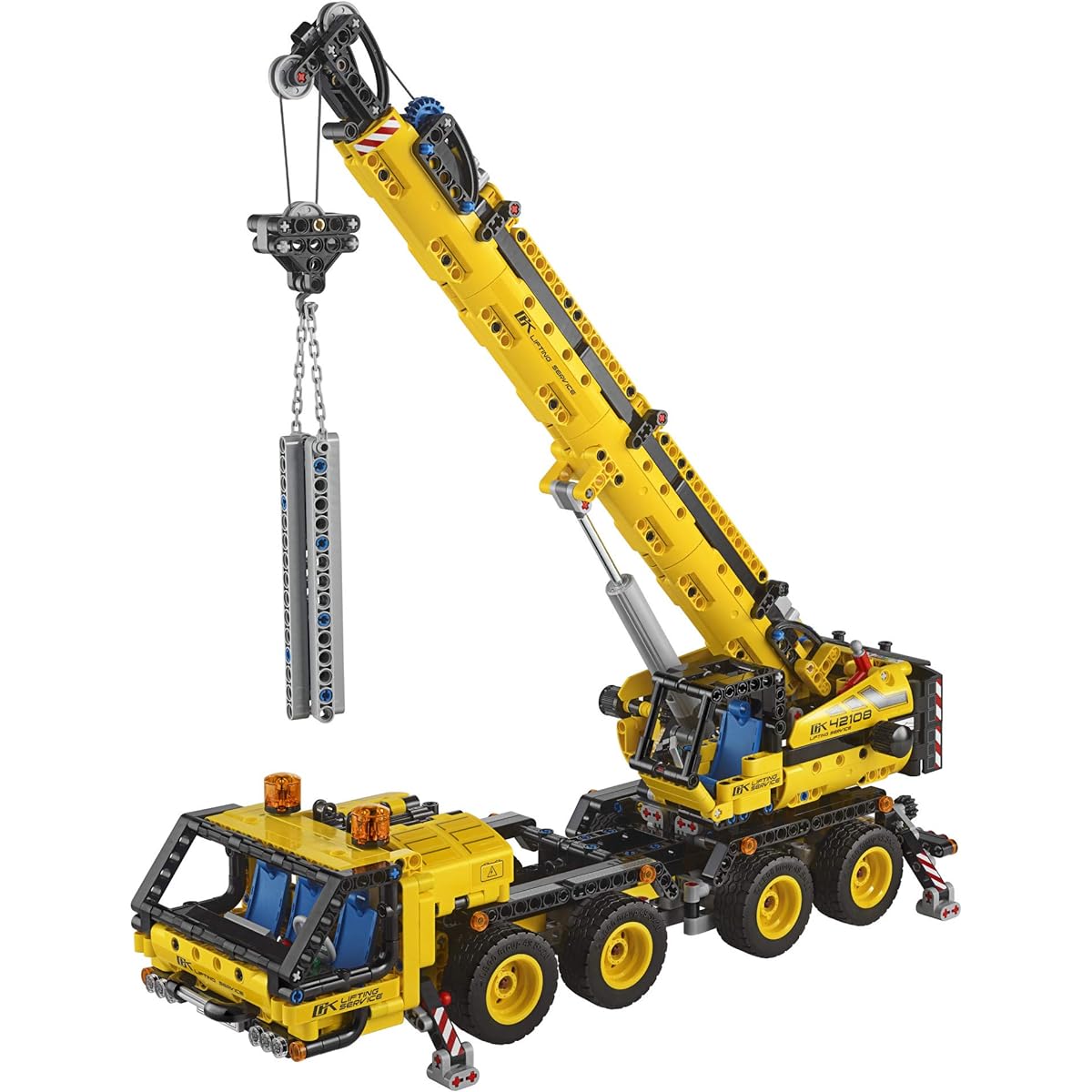LEGO Technic Mobile Crane 42108 Building Kit, A Super Model Crane to Build for Any Fan of Construction Toys, New 2020 (1,292 Pieces)