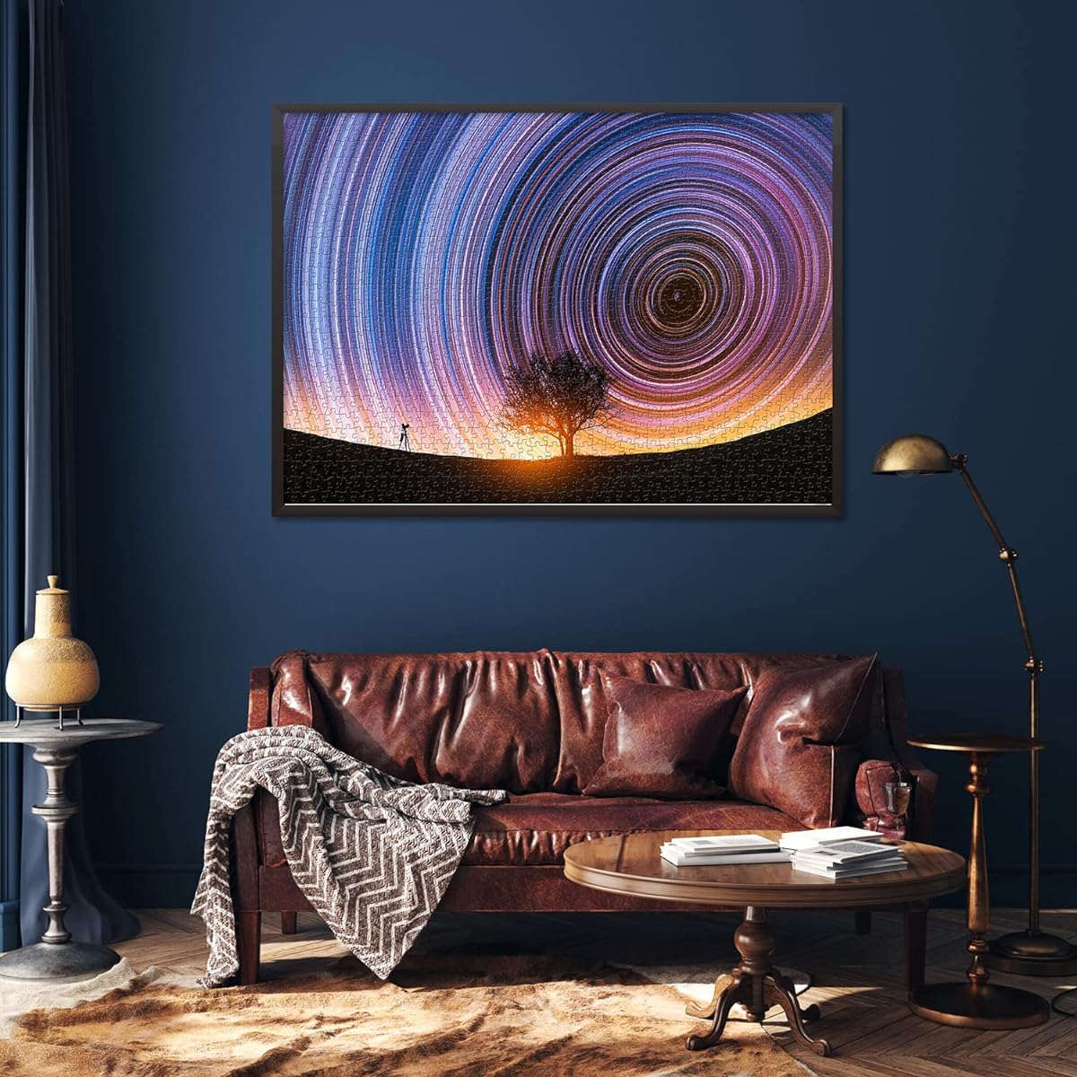 Impossible Hard Puzzle for Adults Nature Landscape Puzzle for Adults 1000+ Pieces Hard Scenic Jigsaw Puzzle Colorful Night Sky Challenge Puzzle