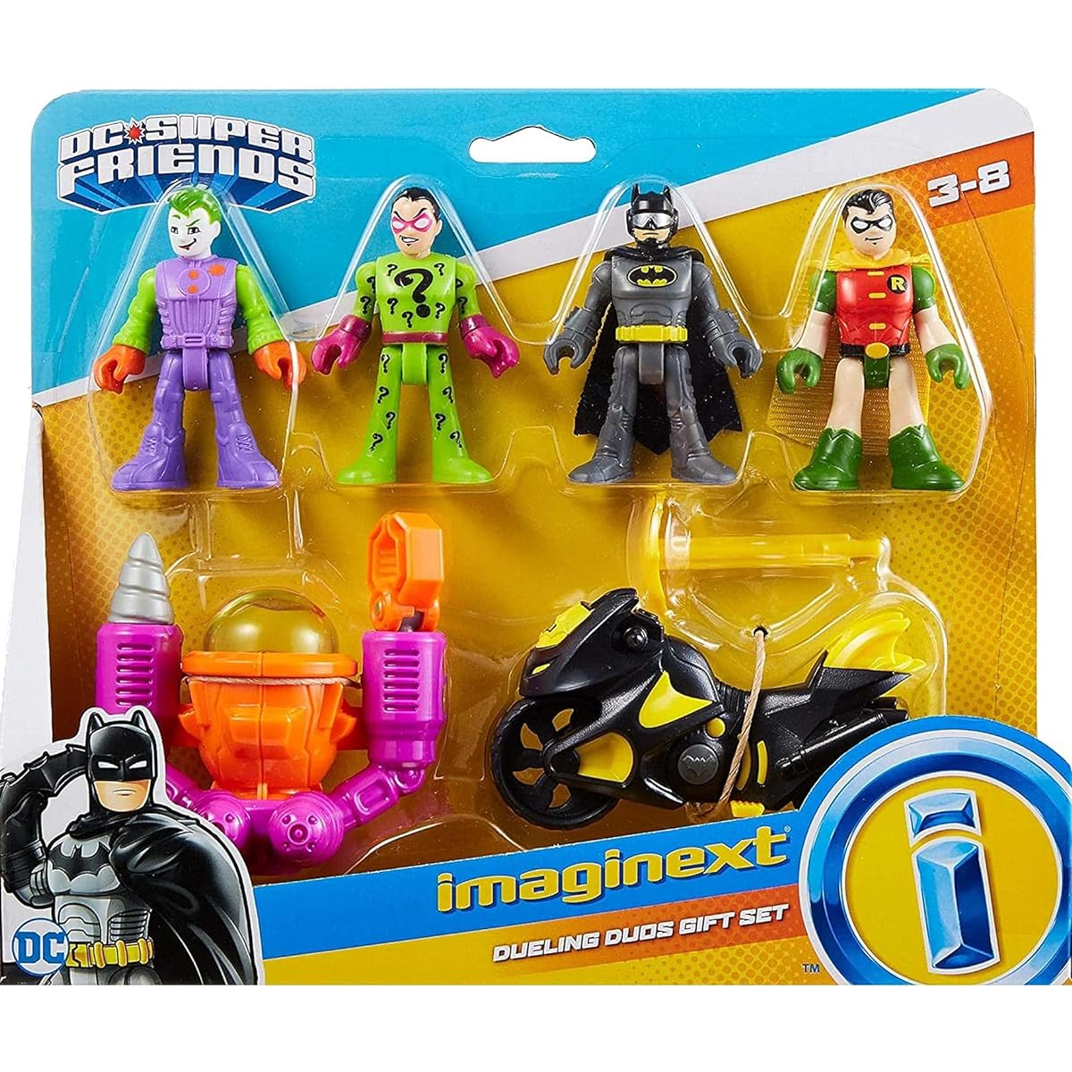 Fisher-Price Imaginext DC Super Friends Dueling Duo Figure Gift Set