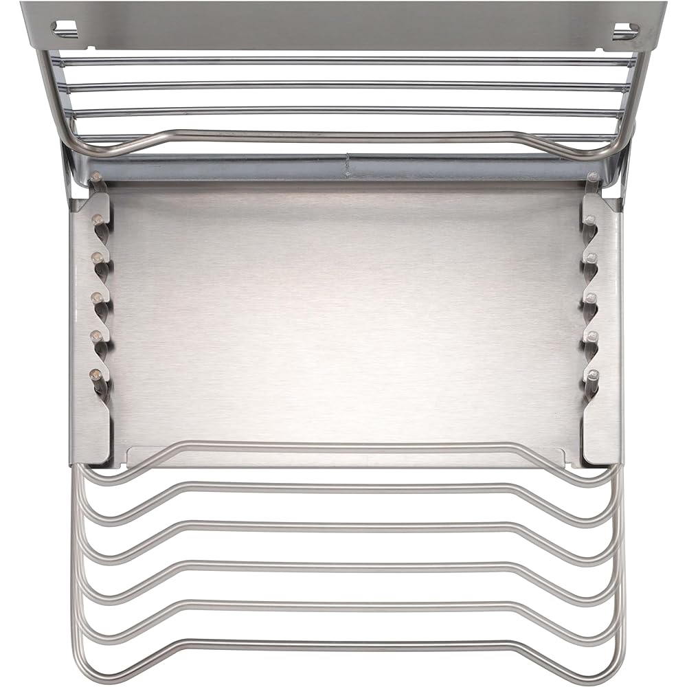 CAPTAIN STAG Trivet Dripper Grill Stand Dripper Stand Height Adjustable in 6 Levels Comes with Windshield and Storage Bag UF-35/UF-38
