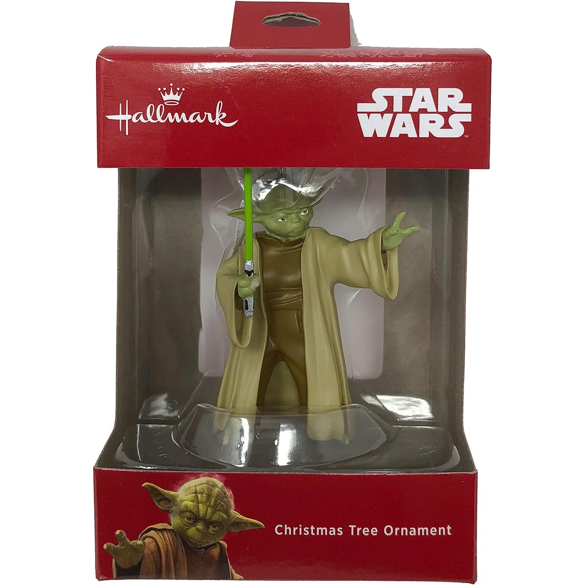 Star Wars 2018 Disney Yoda Christmas Tree Ornament