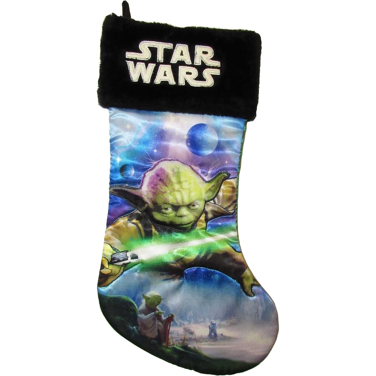 Star Wars Yoda 19" Applique Stockings