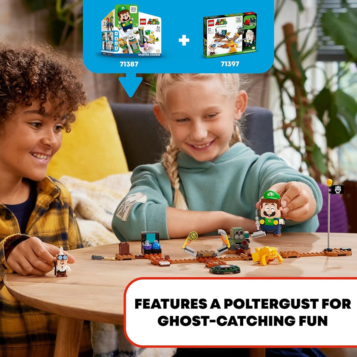 LEGO Super Mario Luigi's Mansion(TM) Dr. Oya-Ma and the O-Vacuum Challenge 71397 Toys, Blocks, Gifts, Video Games, Boys, Girls, Ages 6 and Up