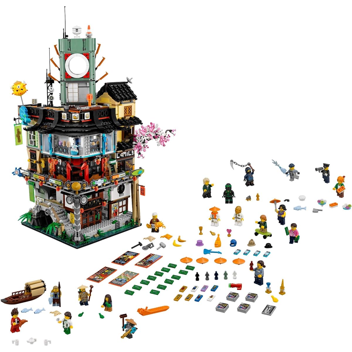 (LEGO) LEGO Ninjago City 70620 Building Kit (4867 pieces)