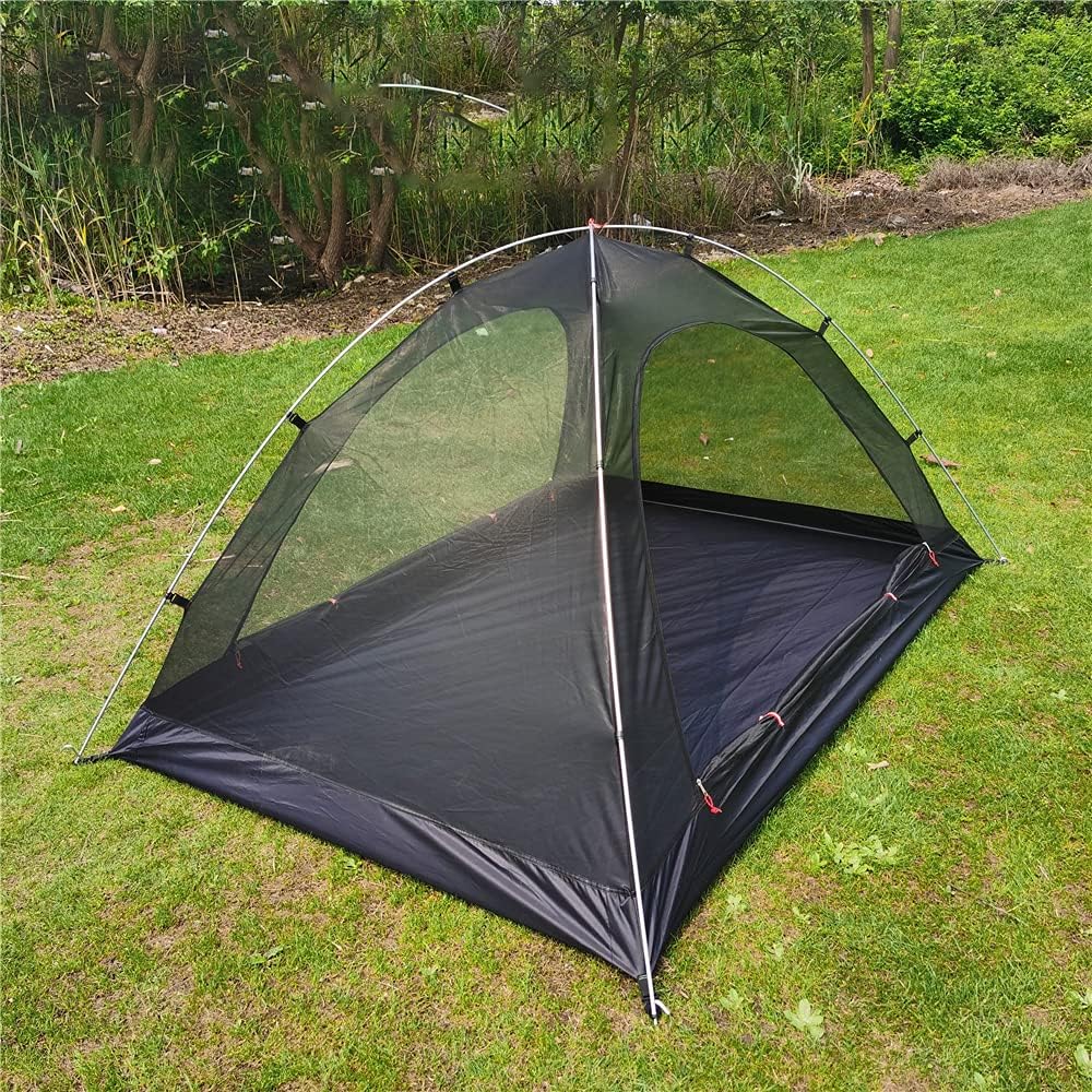 Kadahis Mosquito Net, Outdoor Mosquito Net, Mosquito Repellent Net for Camping, 2 Person Inner Tent, Ultra Lightweight, Portable Tent, Easy to Set Up, High Density, Convenient to Carry, Storage Pouch Included