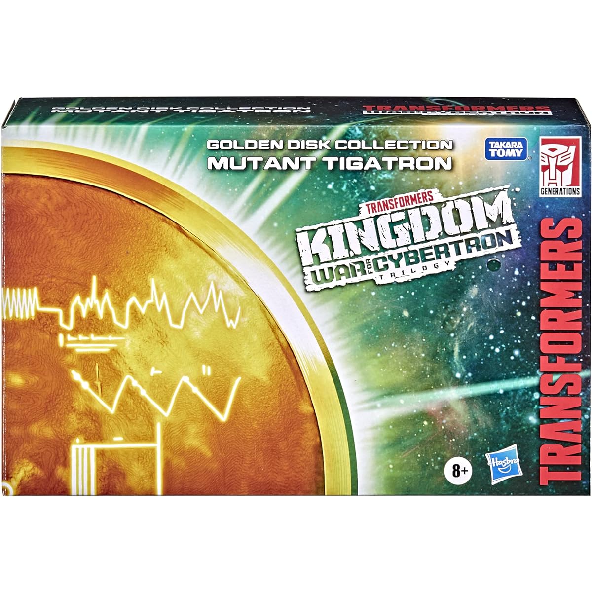 Transformers Generations Cybertron War Golden Disc Collection Chapter 3 Mutant Tigatron Ages 8 and up 7 inches