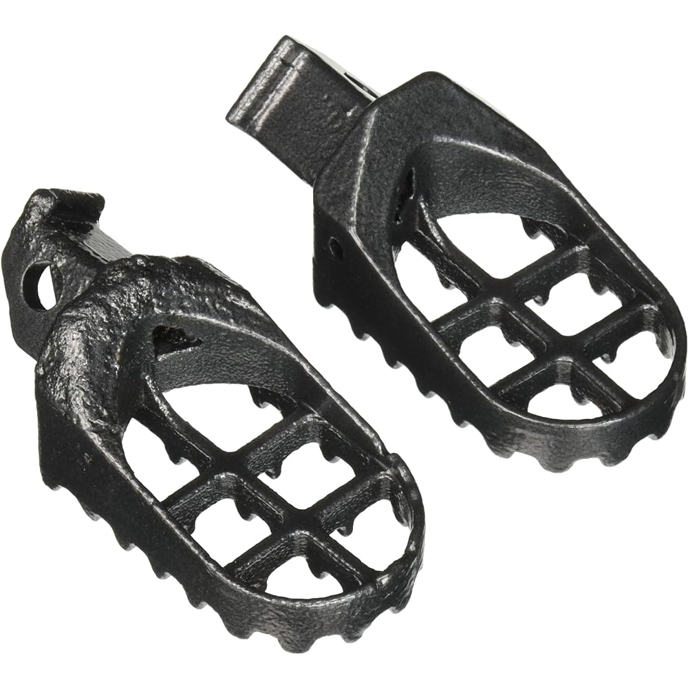Krator FP005 Blackrest (Honda Motocross Footpegs - CR80R, CR85R, XR250R, XR400R, XR600R and Others (1988-2012) Dirt Bike Stomper Footpegs)