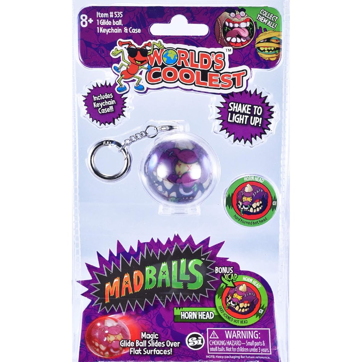 World's Coolest Madball Glider Keychain