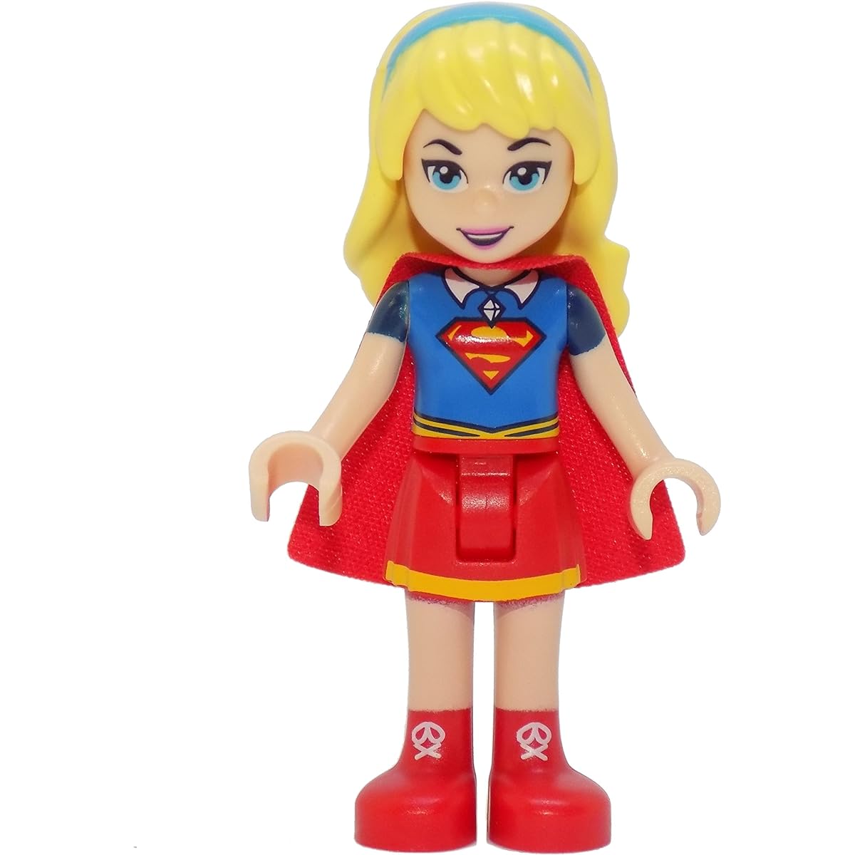 LEGO DC Super Hero Girls: Supergirl With Red Skirt Minifigure