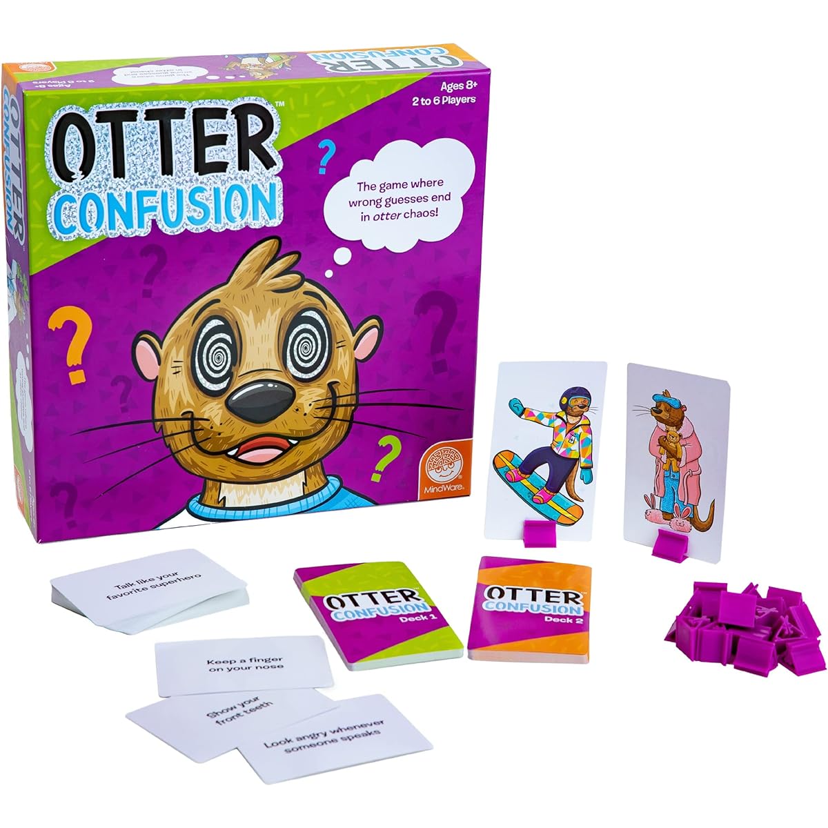 Otter Confusion Card Game