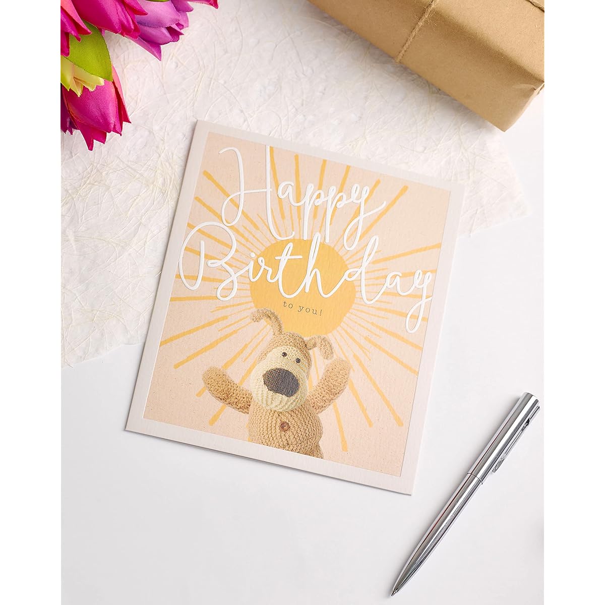 Boofle Birthday Card - Birthday Card for Her - Cute Birthday Card - Happy Birthday - Sunshine Boofle Design