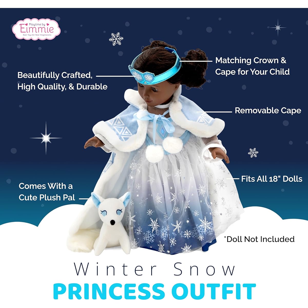 Playtime by Eimmie Holiday Clothing (Winter Snow Princess)