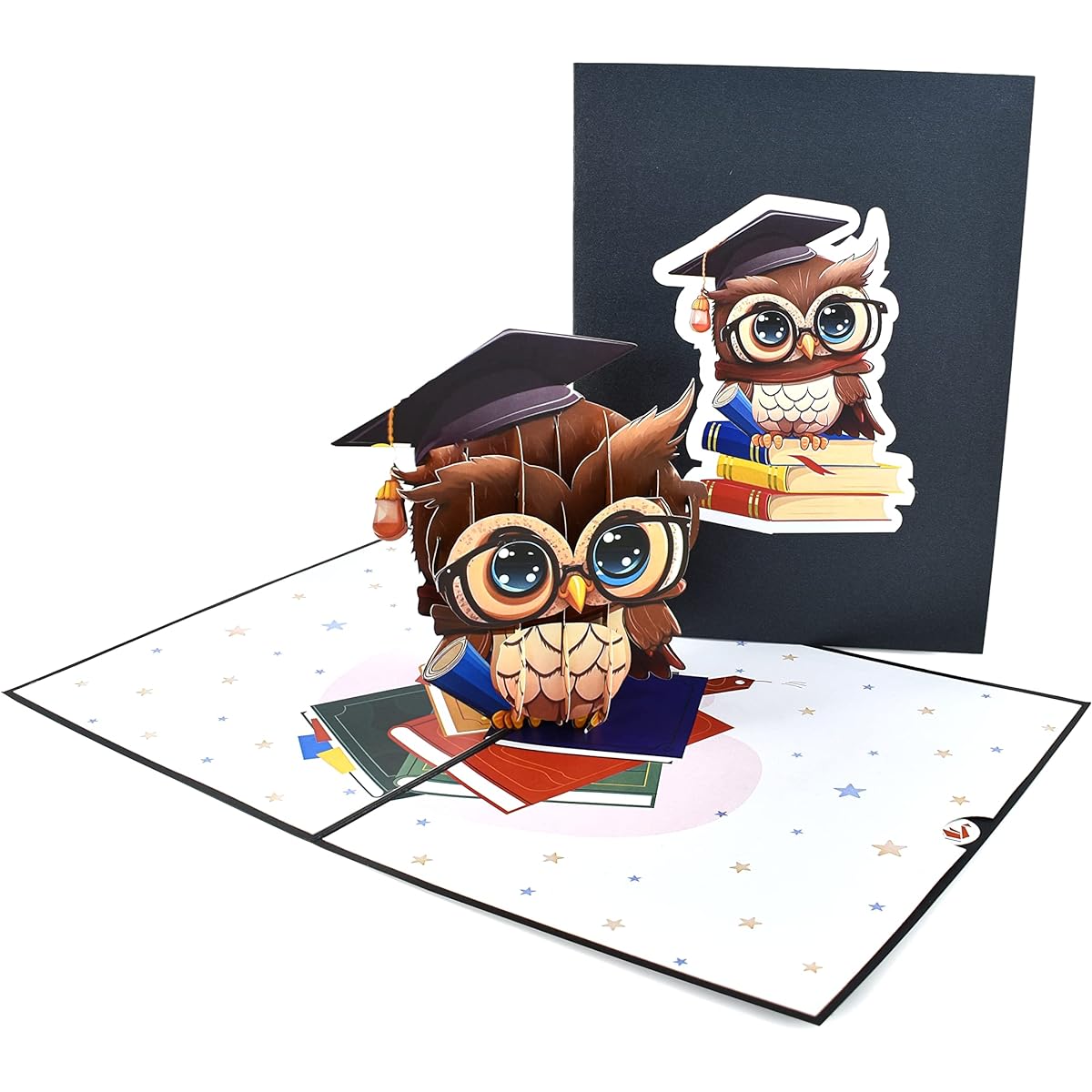 Teabug Card Congratulations Graduation Pop-up Card 3D New School Year Celebration Card