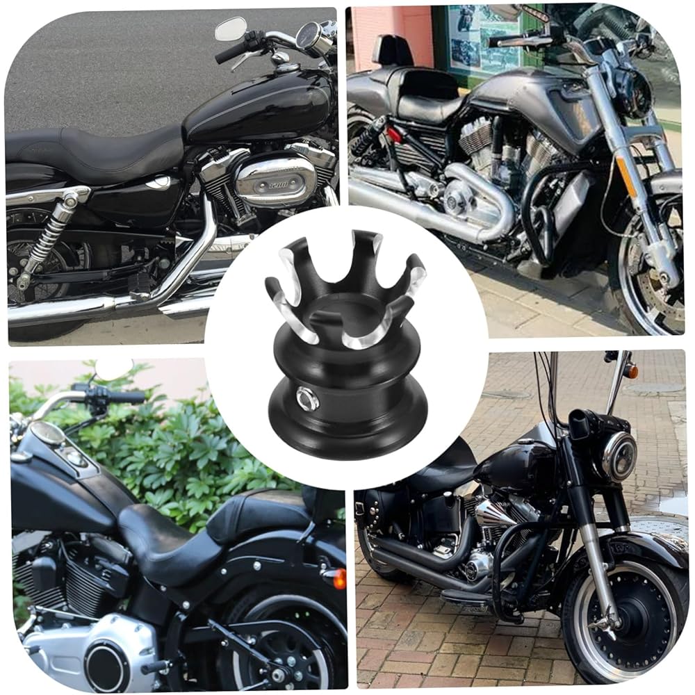 Homoyoyo 16 Pieces Engine Screw Tank Cap Bike Gas Tank Cap Cap Aluminum Creative Tank Cover Bike
