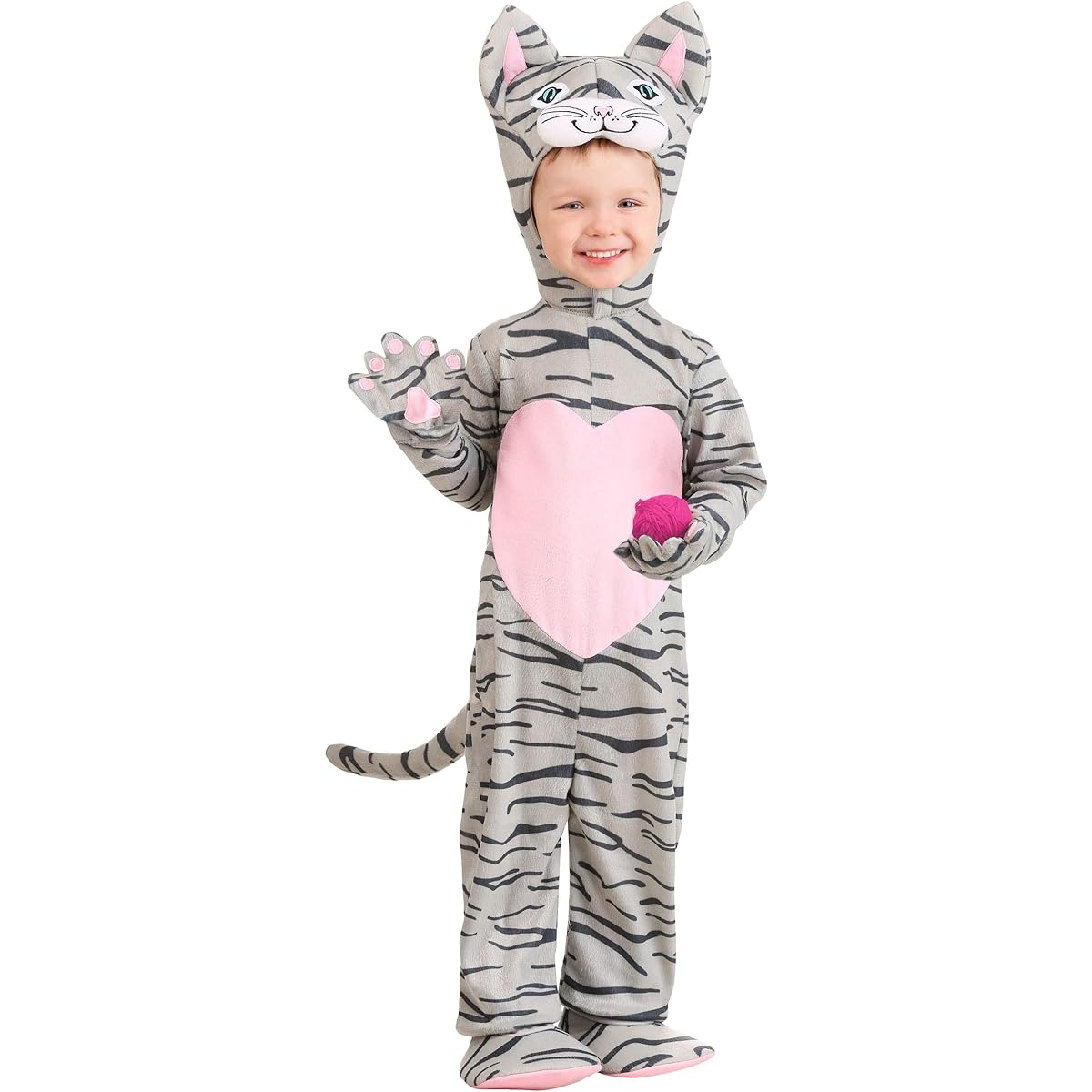 Cute kitten costume for toddlers.