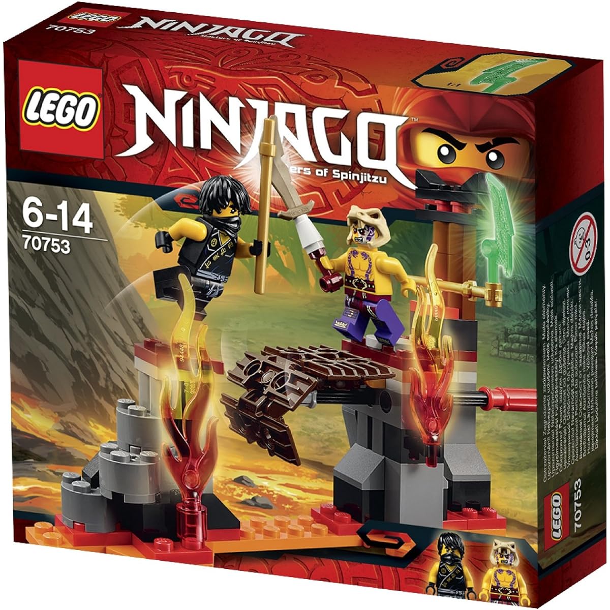 LEGO Ninjago Magma Bridge 70753