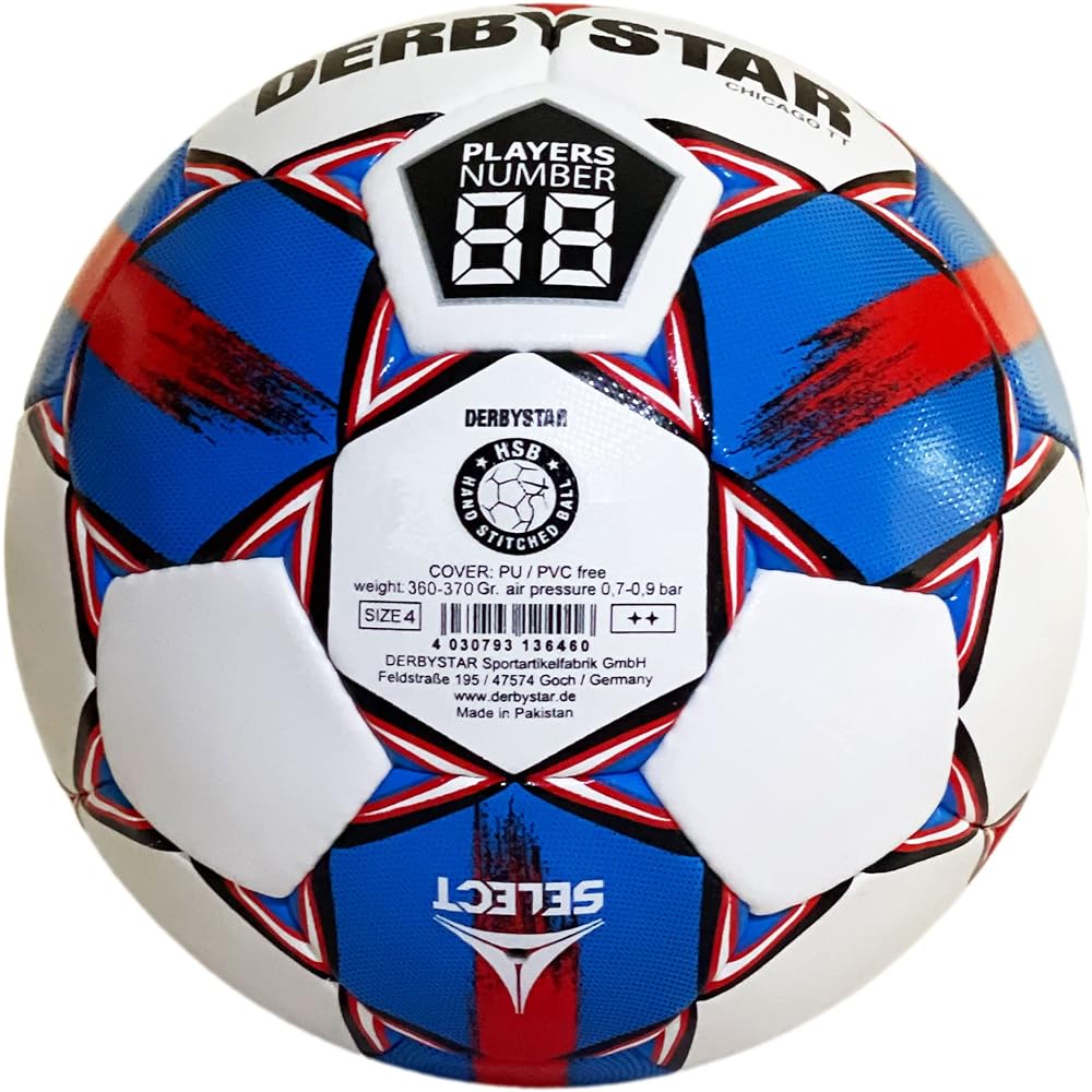 DERBYSTAR Soccer Ball No. 4 CHICAGO TT BB3 Japan Original Color For Elementary School Students Nr.1139402163