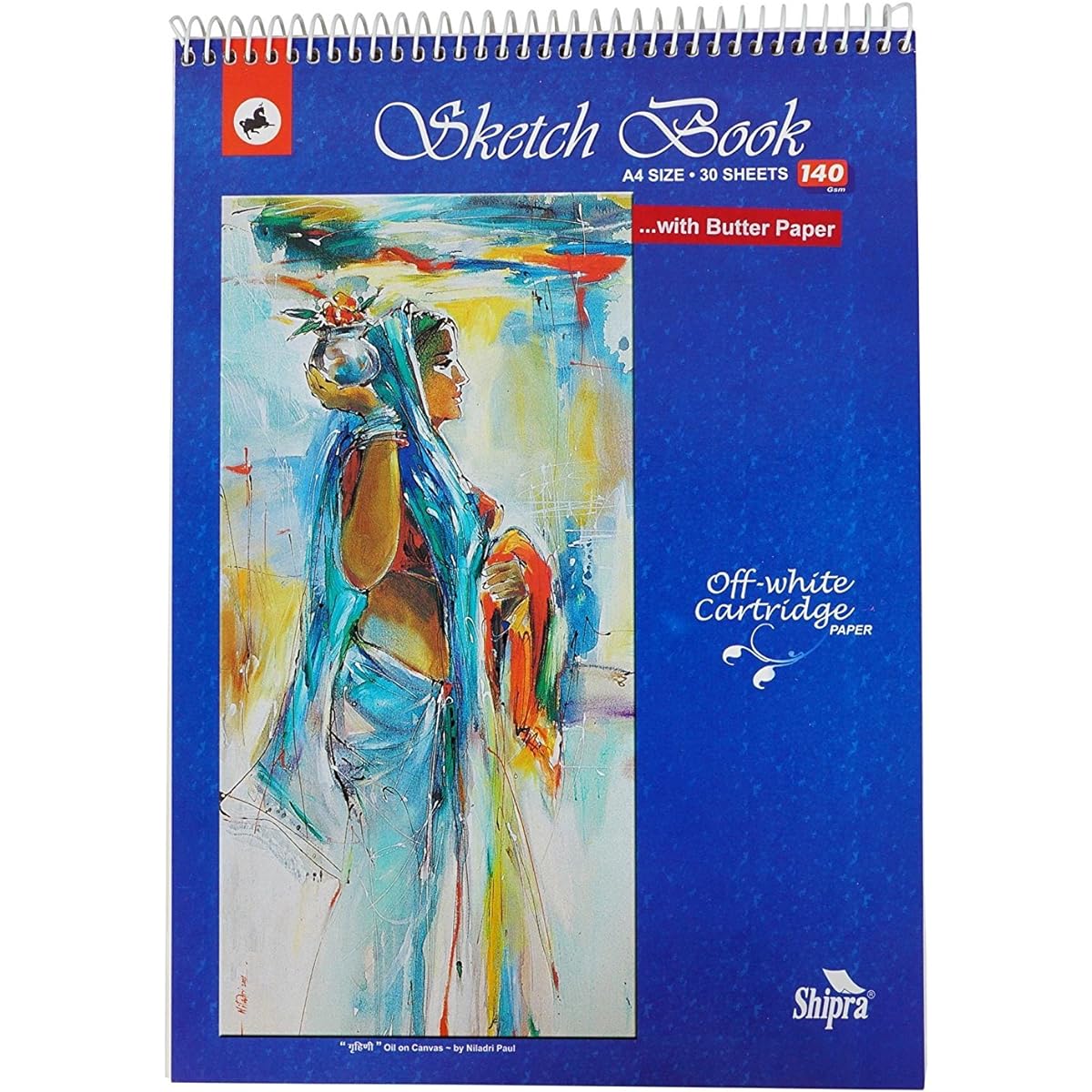 Idol Collections A4 Sketch Book/Art Book/Drawing Book, 30 Pages (with Butter Paper)