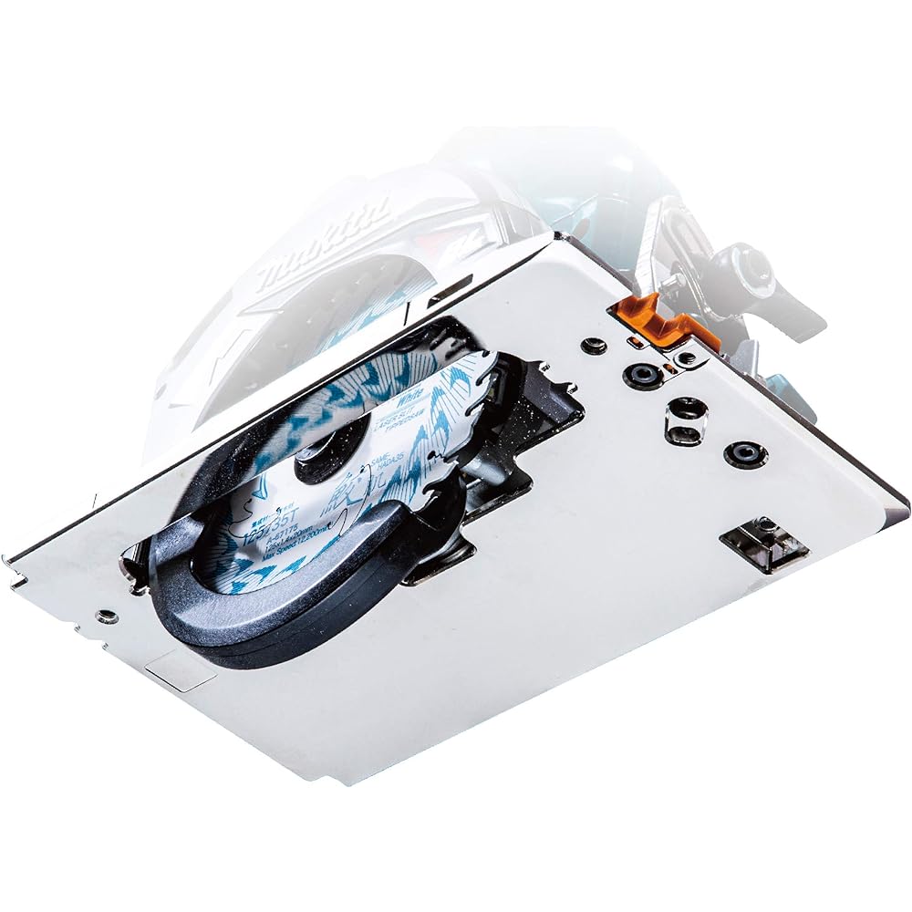 Makita 40Vmax 125mm Rechargeable Circular Saw (Blue) Battery, Charger, Case Sold Separately HS007GZ