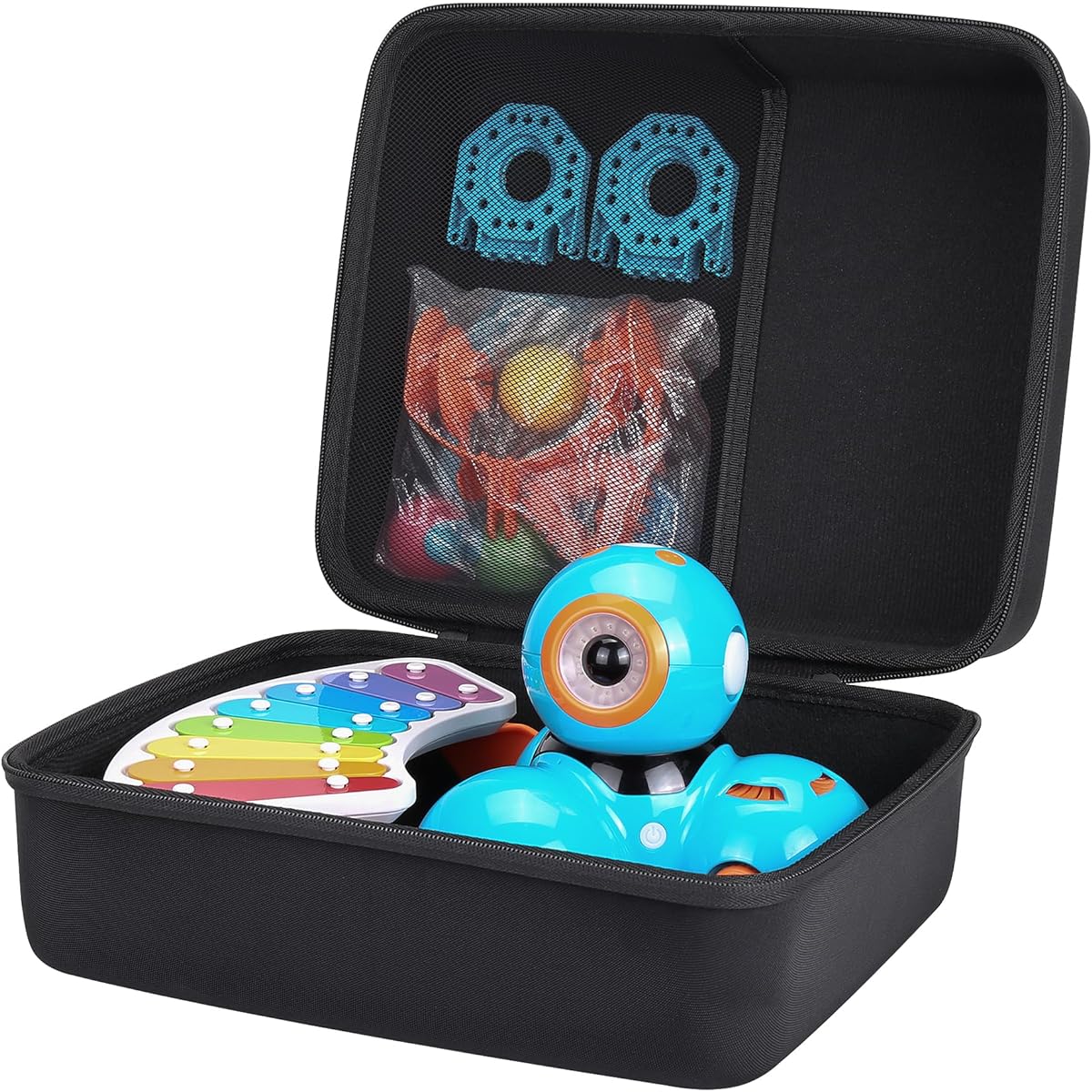 co2CREA Replacement Hard Travel Case for Wonder Workshop Dash Robot / Dot Creation Kit / Xylophone / Launcher (Case for Dash / Dot Creation Kit / Xylophone / Launcher)