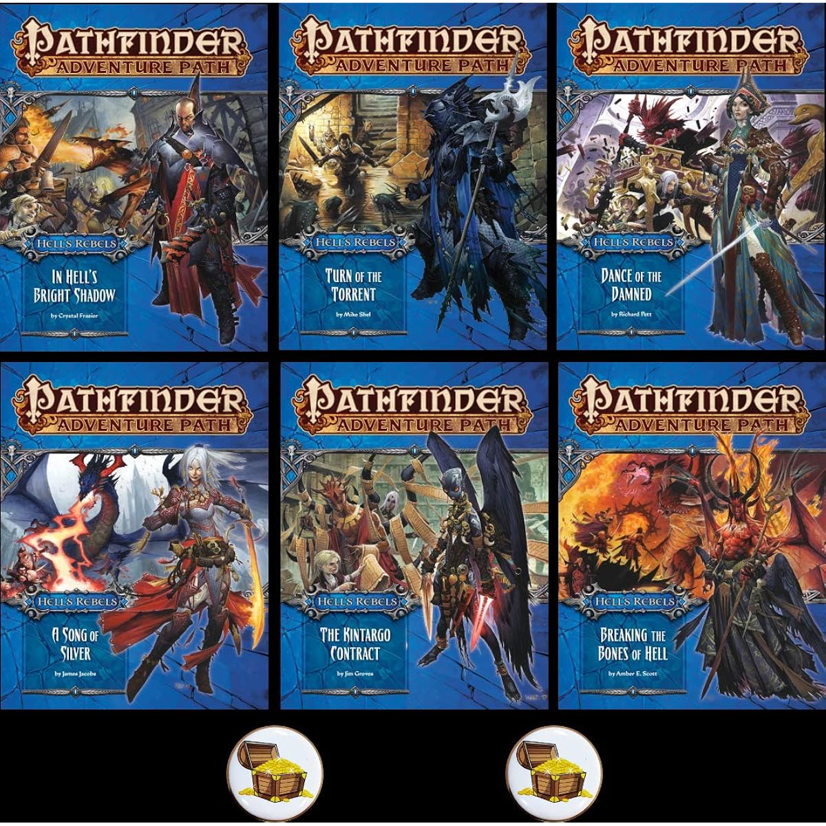 AMA Pathfinder Adventure Path Bundles (War for The Crown)