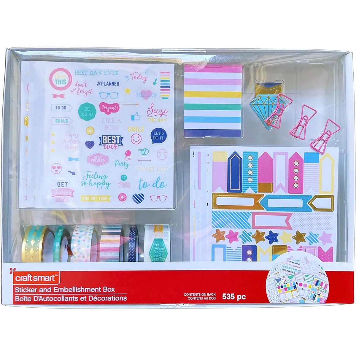 Crastsmart Stickers and Decorations Box