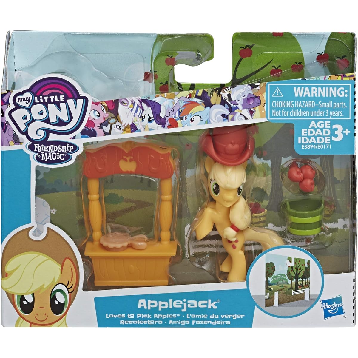 My Little Pony Friendship is Magic Story セット Applejack Loves to Pick Apples