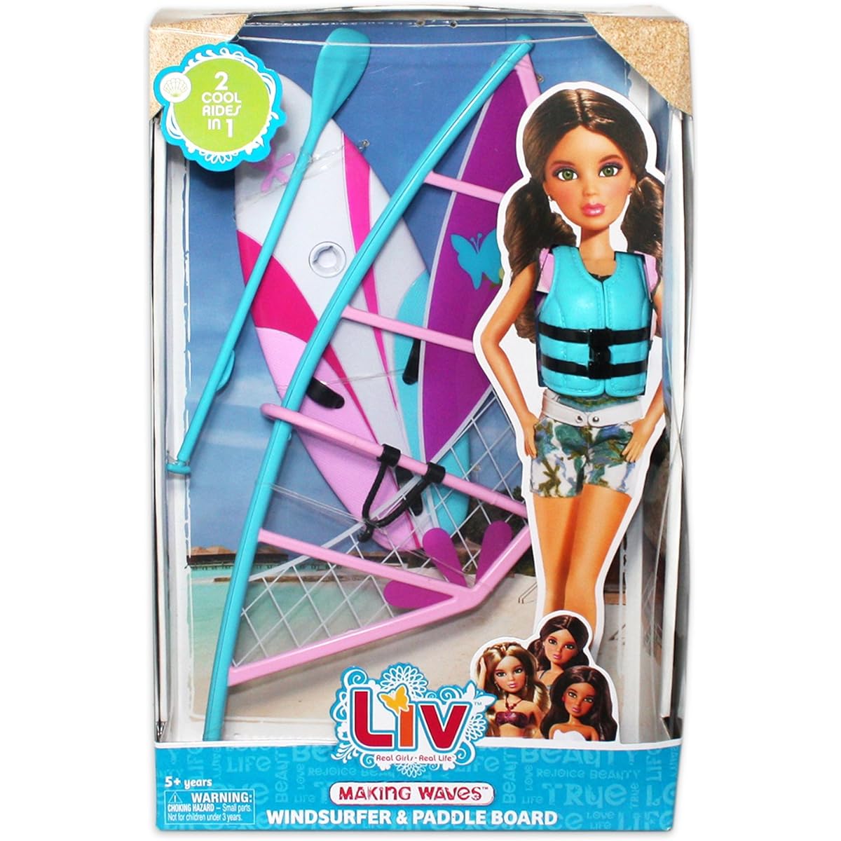 Liv - Spring Break Accessories - Making Waves Windsurfer