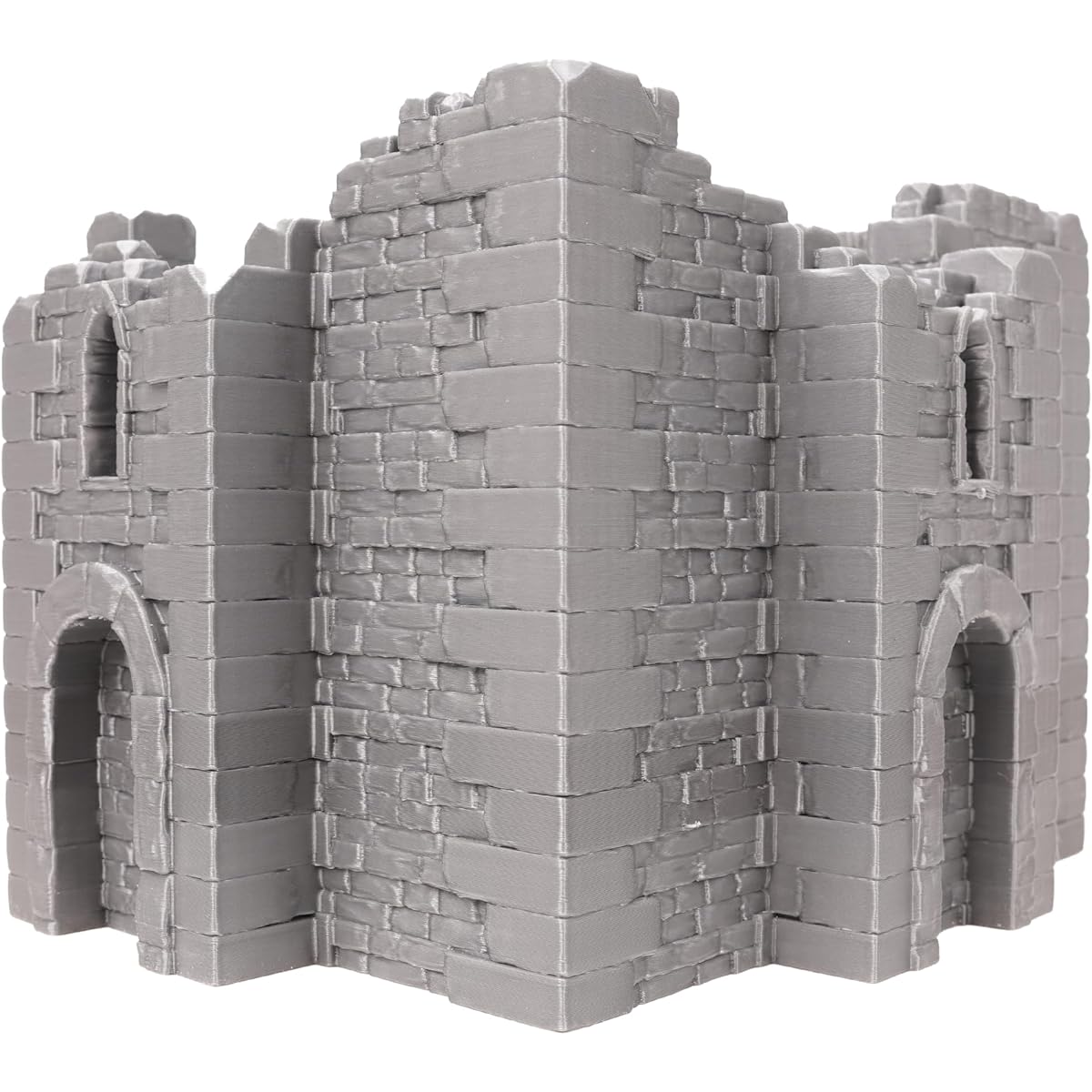 Keep tabletop terrain ruined for fantasy wargames and RPGs. 28mm, 32mm miniature.