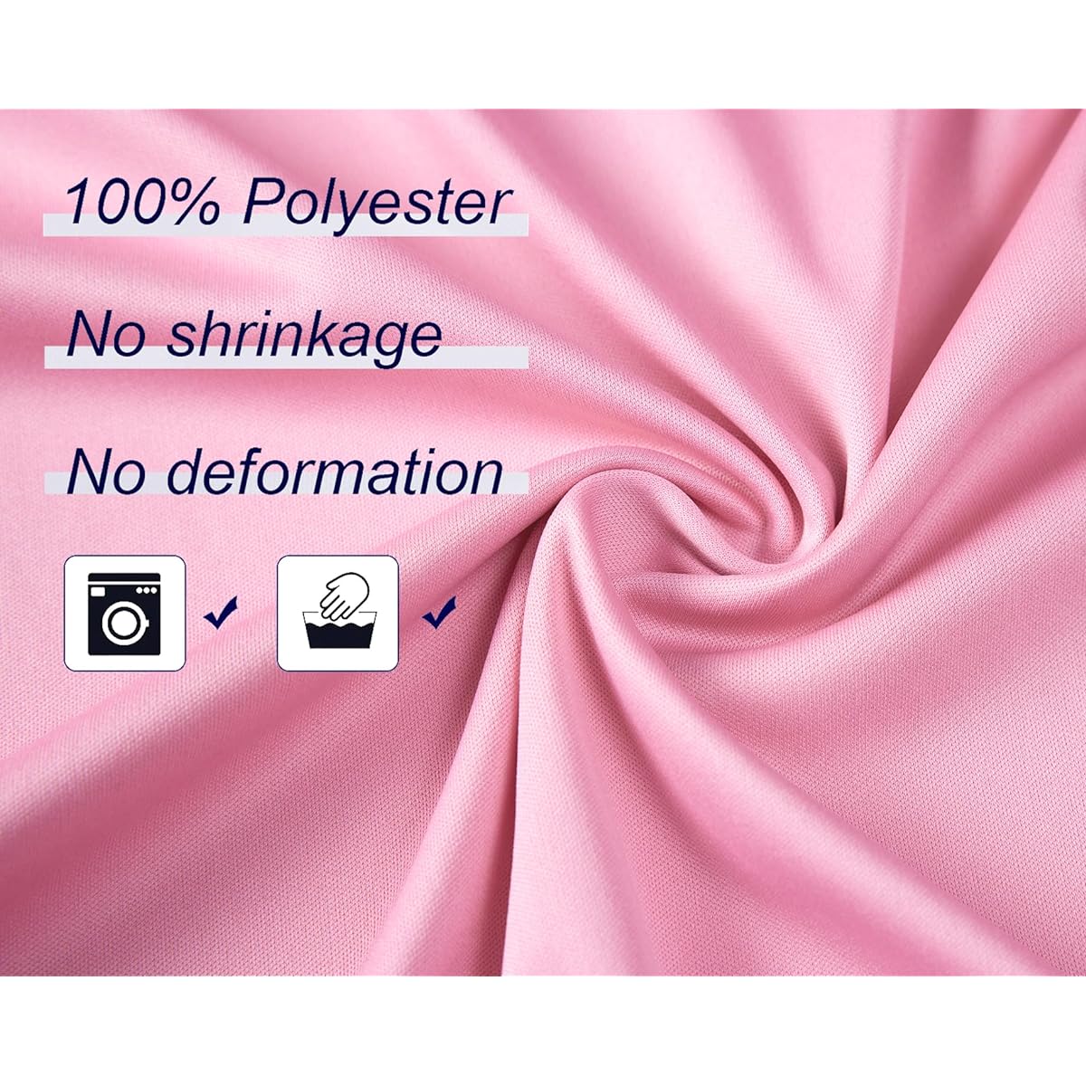 Mohoeey 10ft x 8ft Brushed Backdrop Curtain Panels Wrinkle Free Polyester Photography Background Drape for Wedding Party Home Decoration Supplies