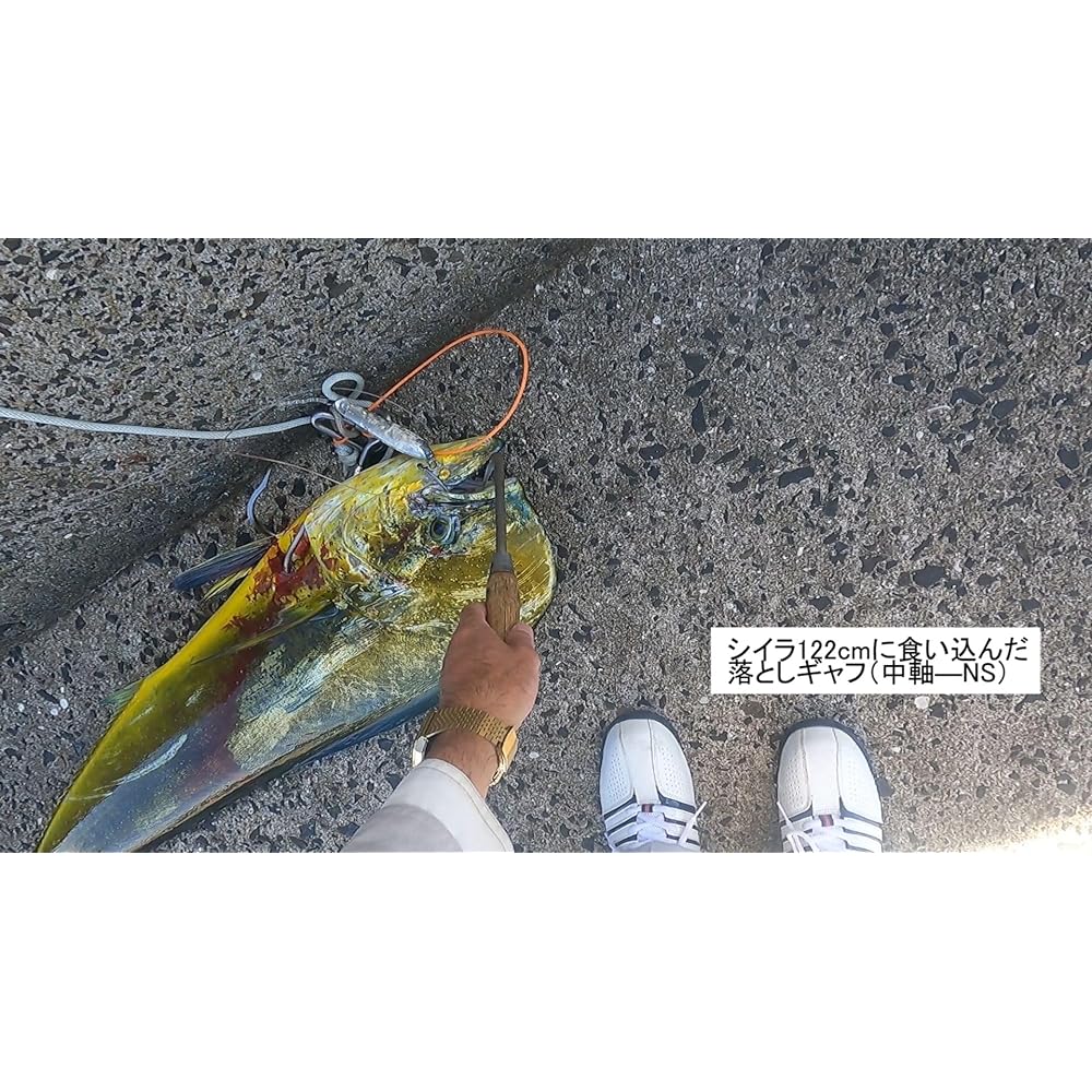 Drop-in double gaff (patented) Yellowfin tuna intake system