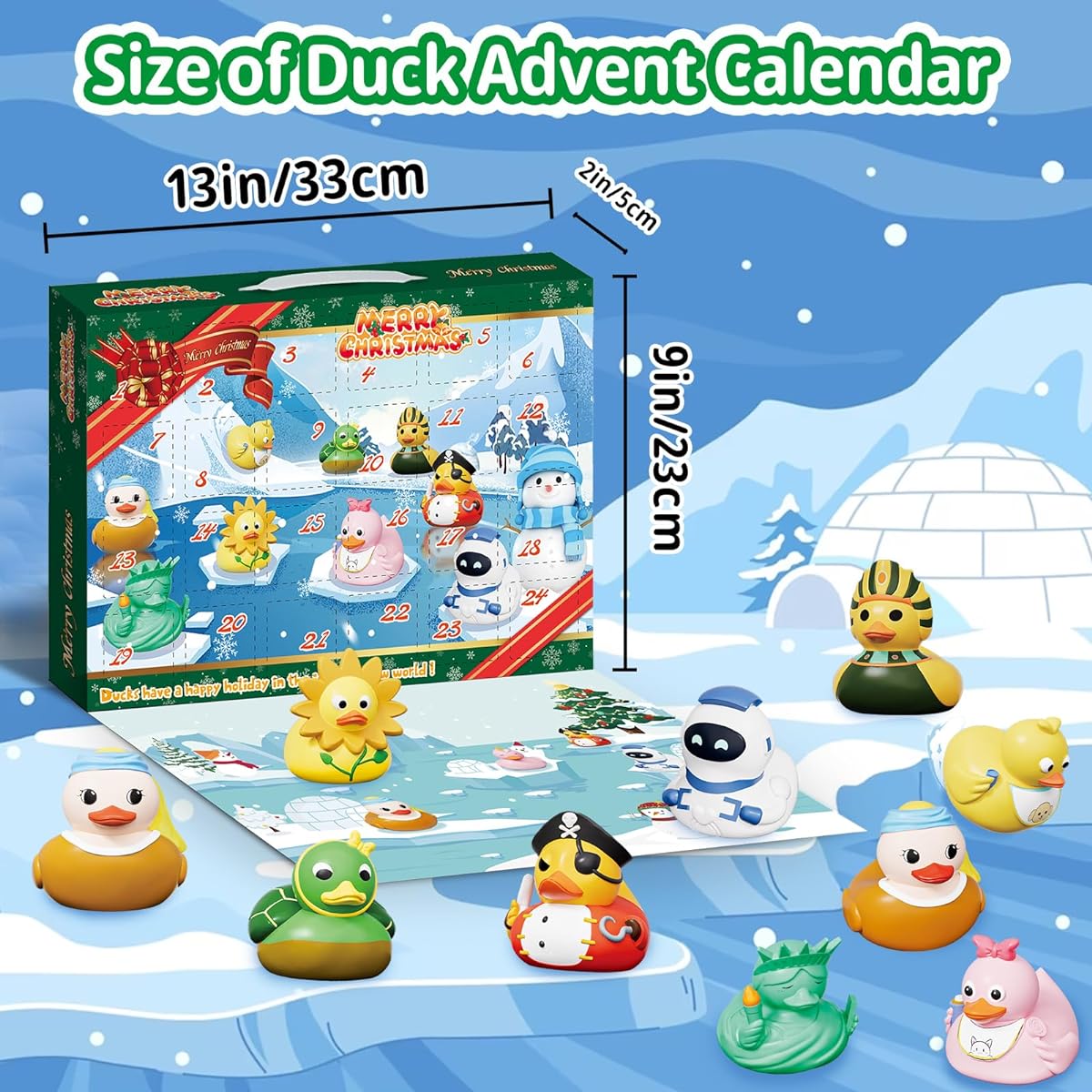 24 Piece Duck Toy for Kids