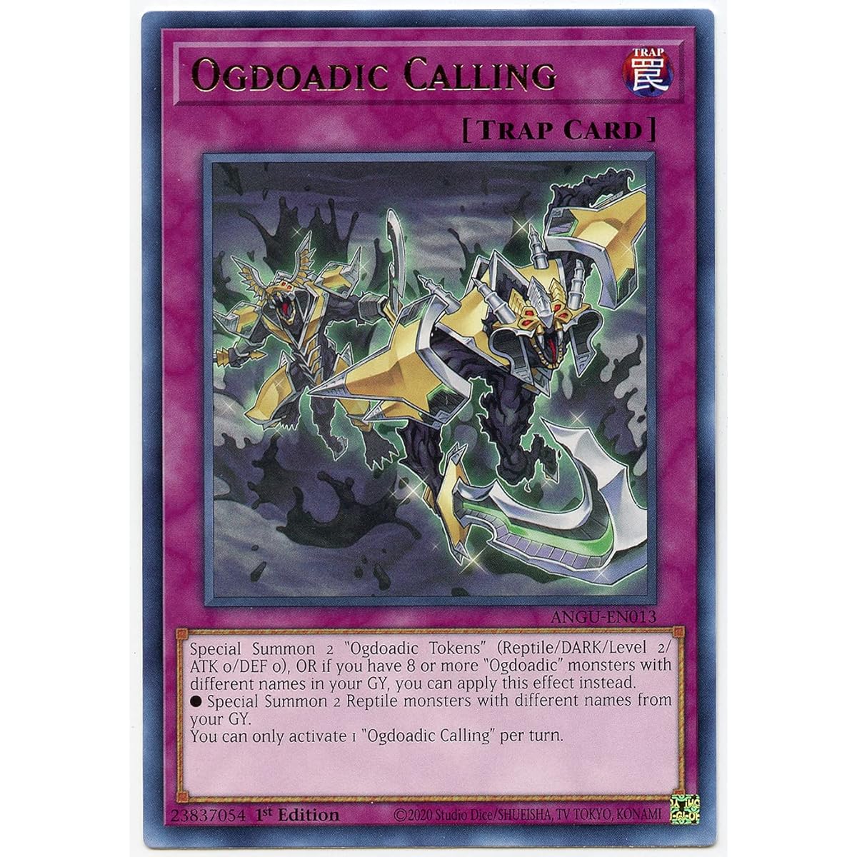 Ogdoadic Calling - ANGU-EN013 - Rare - 1st Edition.