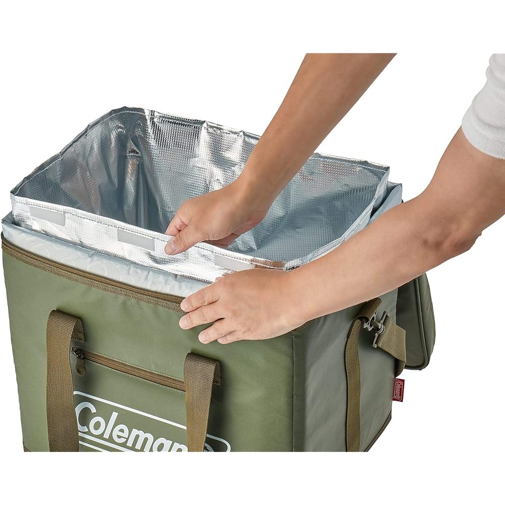 Coleman Cooler Box Ultimate Ice Cooler II Cold Storage Time 42~49 Hours Olive/Greige
