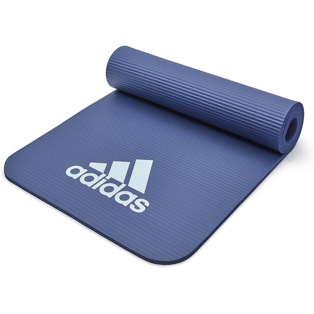 adidas Fitness Mat/Exercise Mat/Yoga Mat Soft to the touch synthetic rubber material