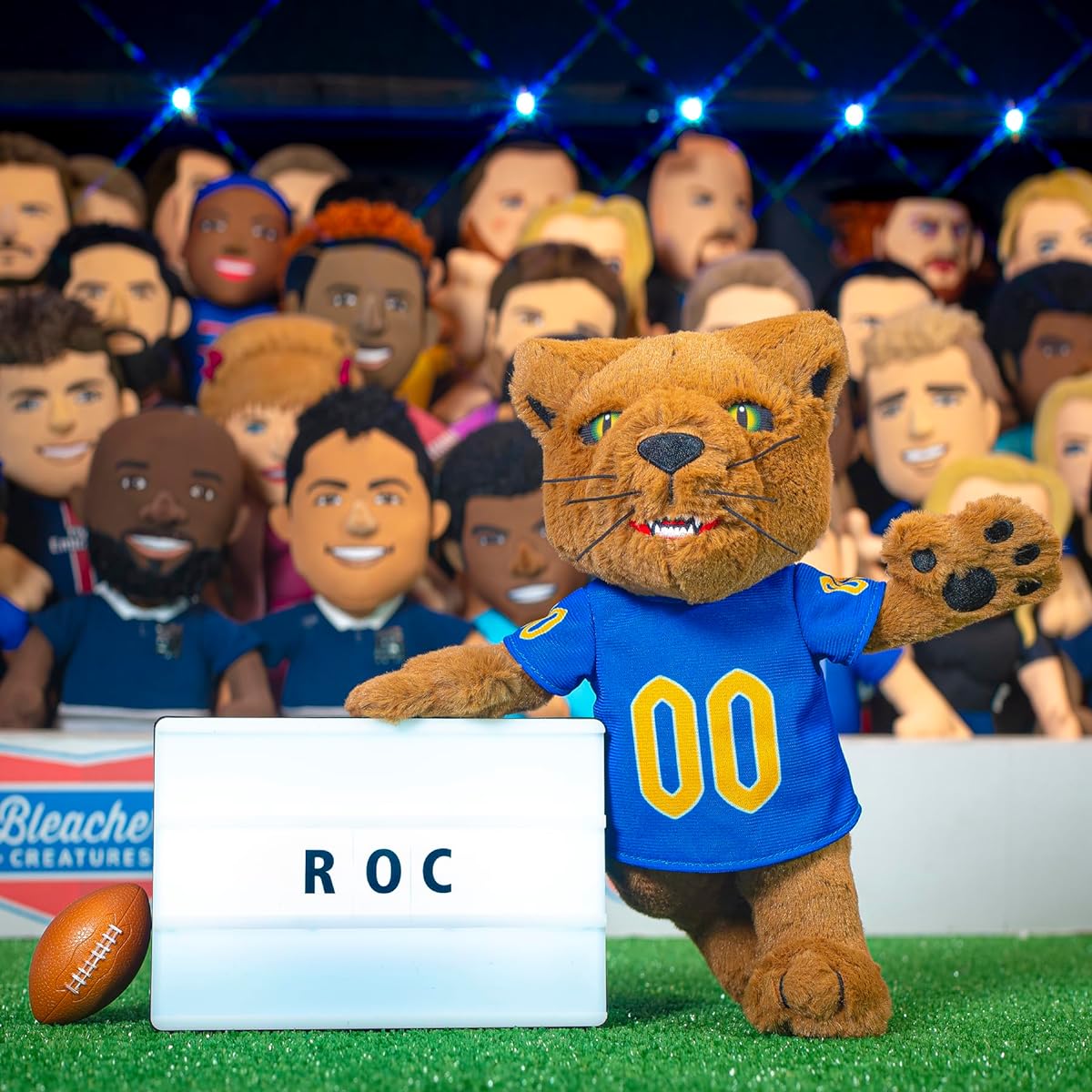 Bleacher Creatures Pittsburgh Panthers ROC The Panther 10" Plush Mascot Figure Mascot for Play or Display