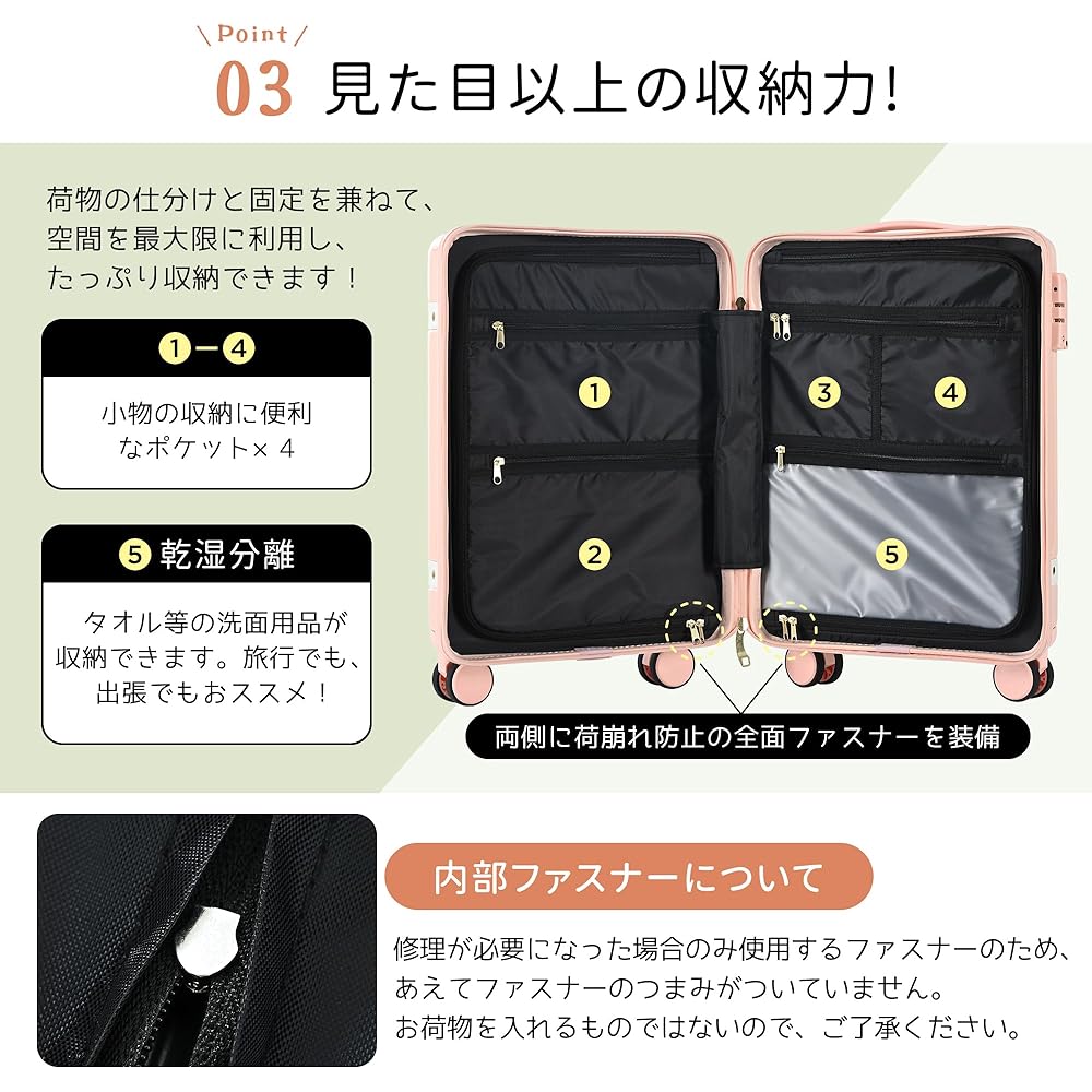 BTM Suitcase Carry Case Carry Bag Equipped with TSA Lock 6 Colors 3 Sizes Ultra Lightweight Stylish 360 Degree Rotation Travel Business Business Trip