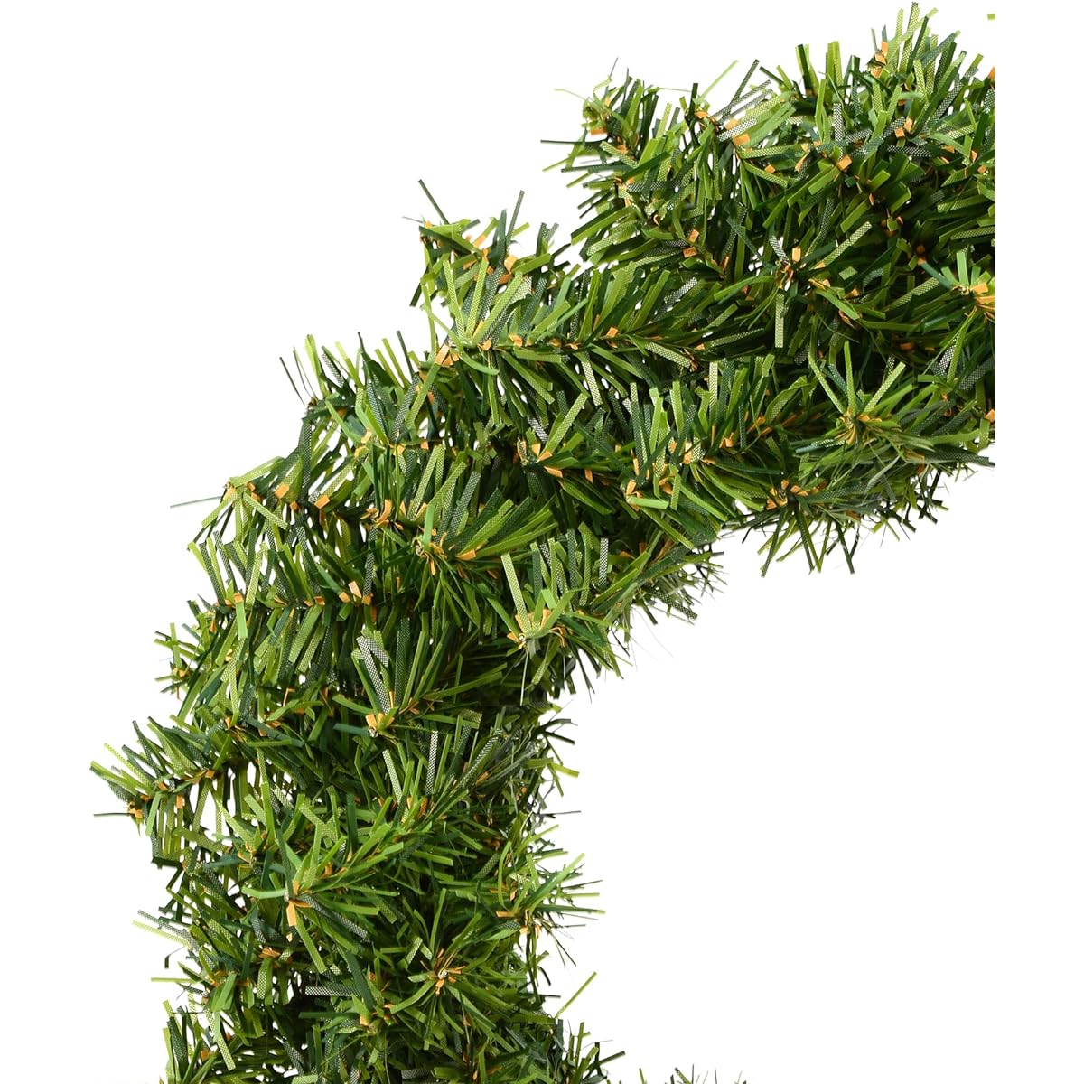 Vickerman 6 Inch Mini Pine Artificial Christmas Wreath No Lights Fake Mini Christmas Wreath Indoor Seasonal Home Wall Decoration
