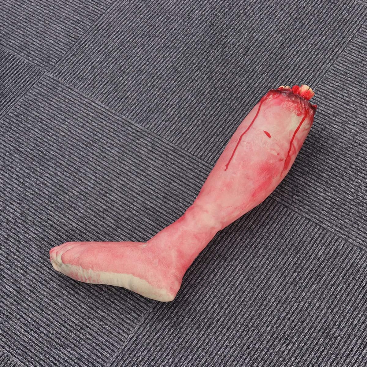 HEALLILY Halloween Fake Bloody Hand Broken Body Parts with Dangling Legs Halloween Fake Broken Legs Halloween Props Haunted House Performance