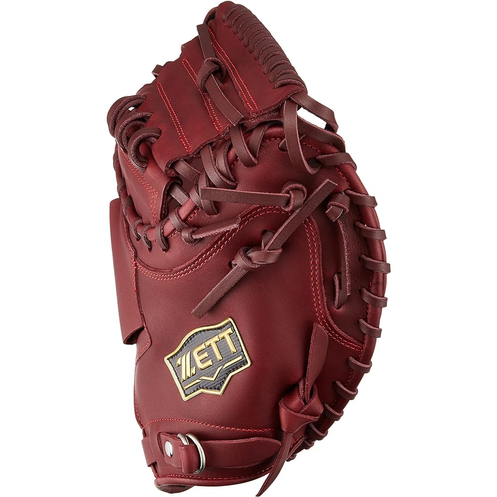 ZETT Soft Baseball Catcher's Mitt Soft Steer for Right-Hitched 2023 Model BRCB35312
