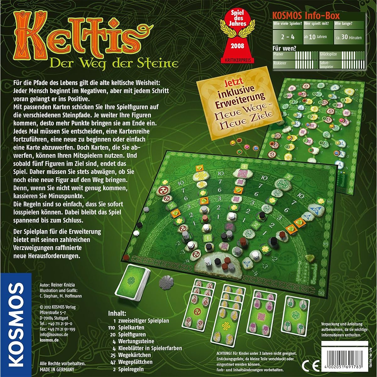 Franckh-Kosmos Celtic Add-on Board Set Board Game