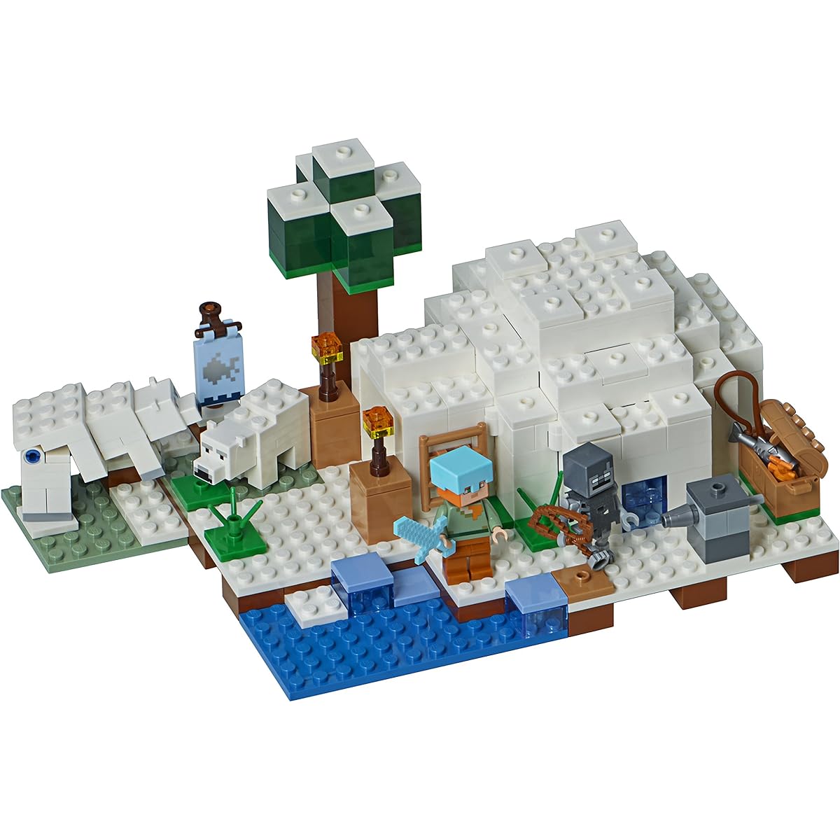 LEGO Minecraft the Polar Igloo 21142 Building Kit (278 Piece)