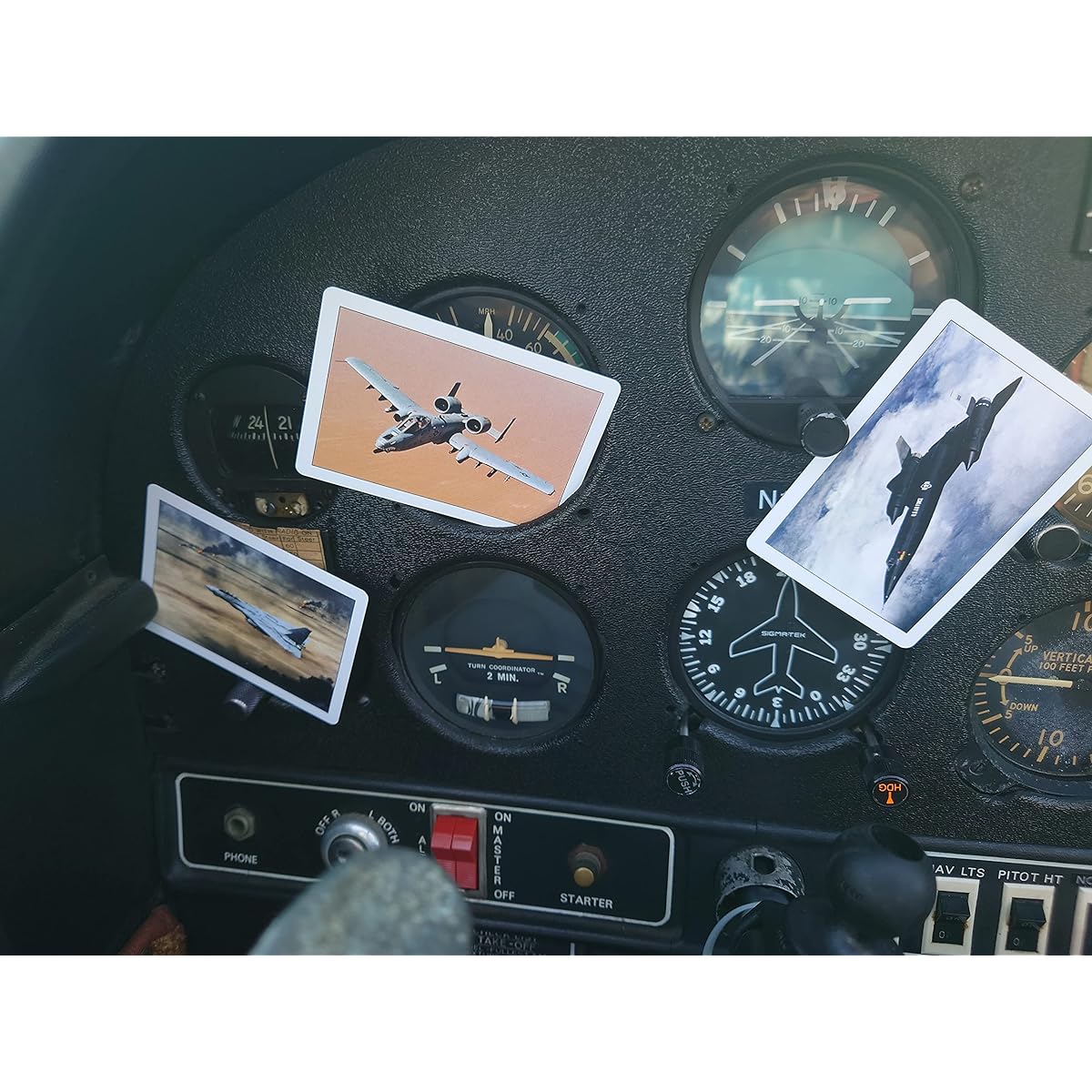 fighter flash cards